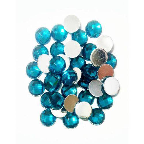 Pedras Chaton Azul 4mm
