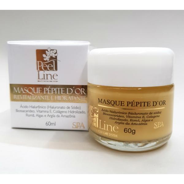 Peel Line Masque Pépite Dor Revitalizante e Hidratante 60ml