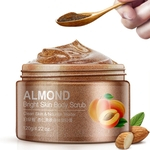 Pele Almond Face Scrub limpeza Hidratante Esfoliante Loção Hidratante Mud Gel Esfoliante