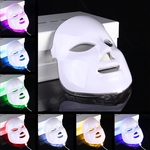 Pele Terapia Luz rejuvenescimento da Pele reduz rugas 7 Cores Mascarar Facial Fóton LED