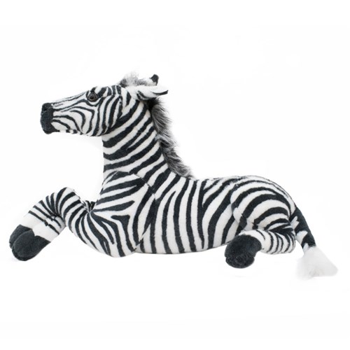 Pelúcia Minas de Presentes Zebra Branco
