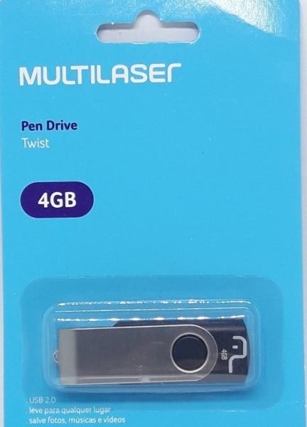 Pen Drive 4gb Multilaser