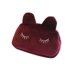 Pen Hand Bag flanela Saco Grande Capacidade Cat Cosmetic Feminino