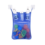 Pendurado bebê Kid Mesh Bag Organizador Brinquedos Container para armazenamento do banheiro