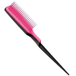 Pente Cabelo Tangle Teezer Back Combing Hairbrush Black Pink