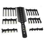 Penteie o cabelo Salon Barber Anti-estático ferramentas de cabelo Combs Hairbrush Cabeleireiros Combs Hair Care Styling