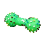 Pequeno Thorn Dumbbell Squeaky Toy Toy Silicone Pet Sounding Toy Teddy