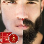 Perda 30g Natural Organic Beard Wax Balm Groomed Barba Cabelo Crescimento Creme Em estoque