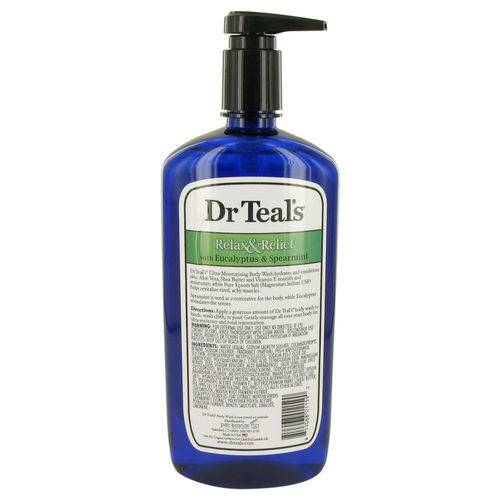 Perf.fem.pure Epsom Salt Dr Teal's 2120 Ml Shampoo Corp.pure Epsom Salt com Eucalyptus&spearmint