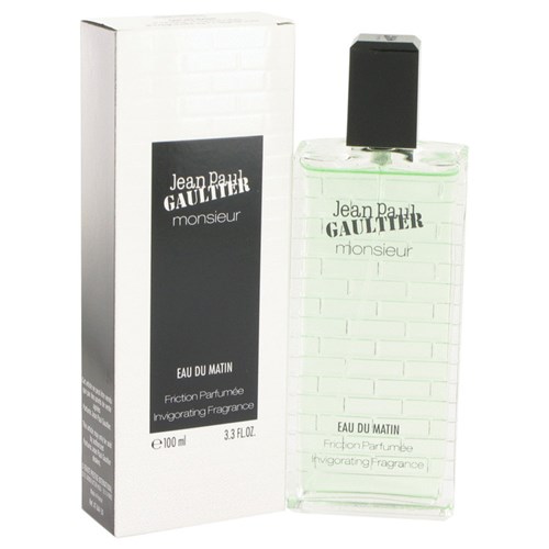 Perf.Masculino Monsieur Eau Du Matin Jean Paul Gaultier 100 Ml Friction Parfumee Invigorating Fragrance