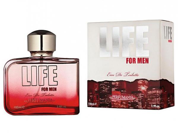 Perfumania Life For Men Perfume Masculino - Edt 100 Ml