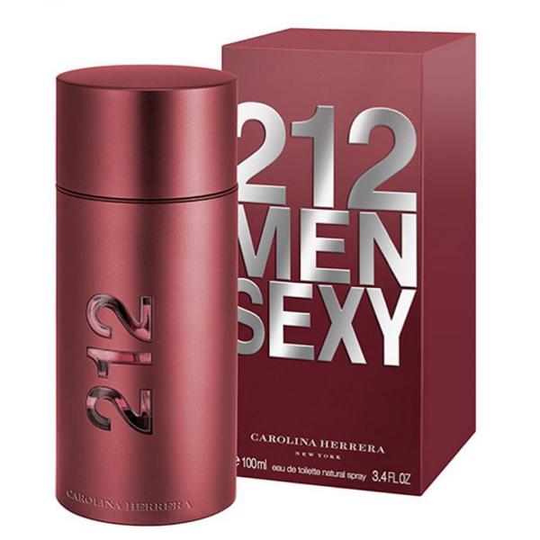 Perfume 212 Sexy Men Carolina Herrera Eau de Toilette Masculino 100ml