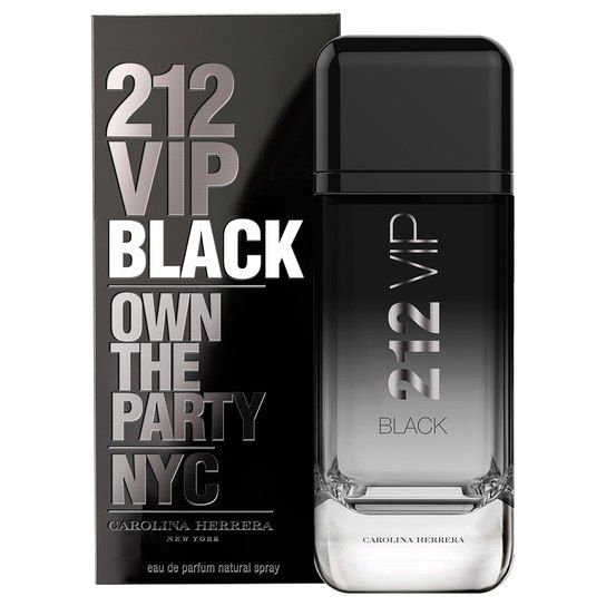 Perfume 212 Vip Black 100ml Edp Masculino - Carolina Herrera