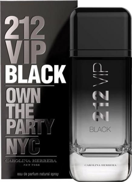 Perfume 212 VIP Black Masculino Eau de Parfum 200ml - Carolina Herrera