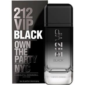 Perfume 212 VIP Black Masculino Eau de Parfum - Carolina Herrera - 200 Ml