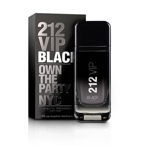 Perfume 212 Vip Black Masculino Edp 100Ml Carolina Herrar