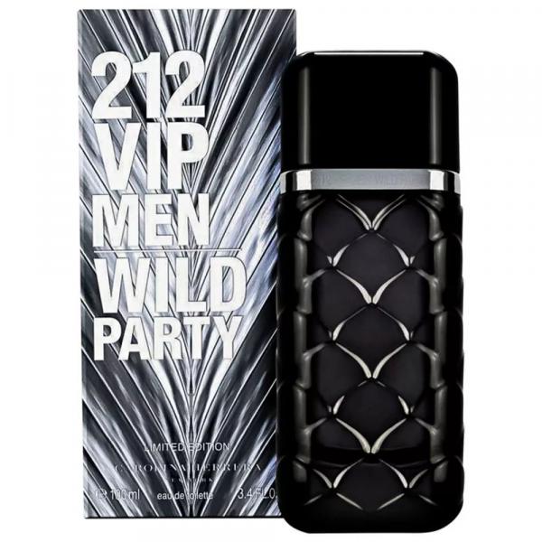 Perfume 212 VIP Men Wild Party de Carolina Herrera Eau de Toilette 100 Ml