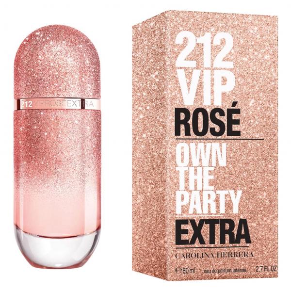 Perfume 212 Vip Rose Extra 80ml Eau de Parfum - Carolina Herrera