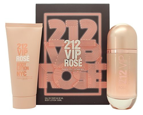 Perfume 212 Vip Rosé Feminino 80Ml + Body Lotion 100Ml