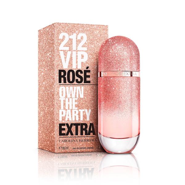 Perfume 212 Vip Rose Party Extra Feminino Edp 80ml Carolina Herrer - Carolina Herrera