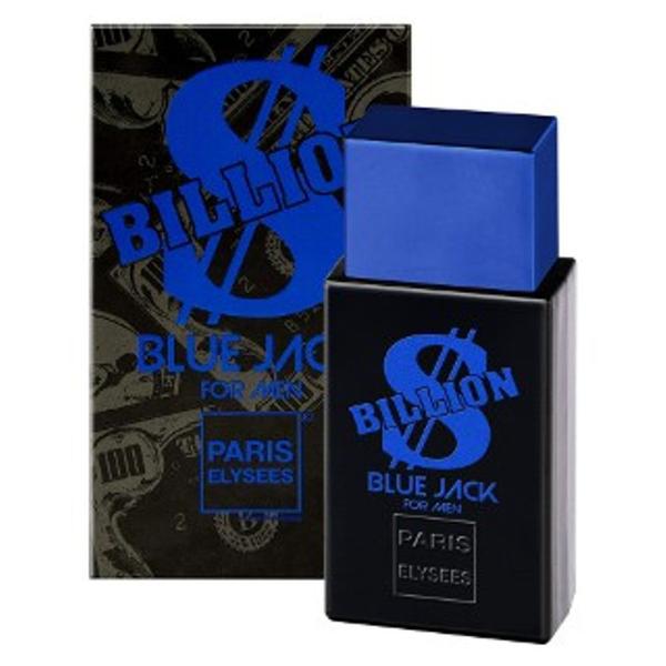 Perfume 100ml Billion Blue Jack Paris Elysees