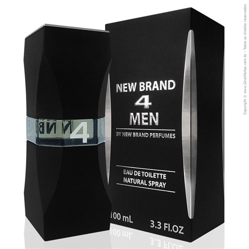 Perfume 4 Men - New Brand - Masculino - Eau de Toilette (100 ML)