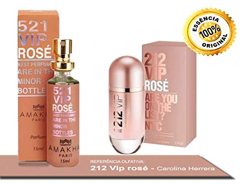 Perfume 521 VIP Rosé Amakha Paris 212 Vip Rosé C. Herrera
