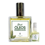 Perfume Aloés & Erva Cidreira 100ml Masculino - Blend de Óleo Essencial Natural + Perfume de present