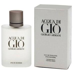 Perfume Acqua Di Gio Pour Homme Edt Masculino Giorgio Armani - 50 Ml
