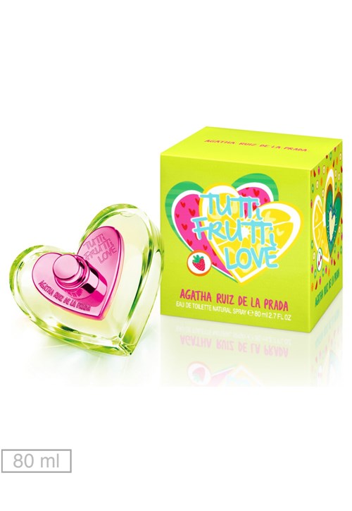 Perfume Agatha Ruiz de La Prada Tutti Frutti Love 80ml Feminino