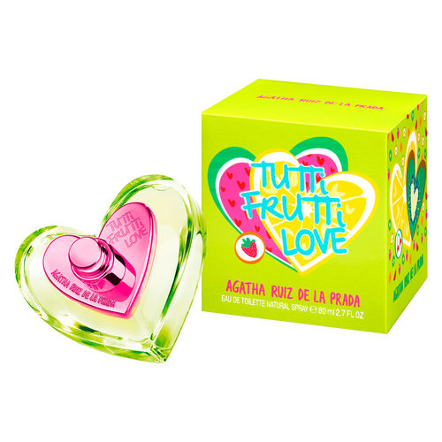 Perfume Agatha Ruiz de La Prada Tutti Frutti Love Feminino Eau de Toilette 80ml