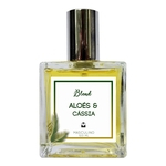 Perfume Aloés & Cássia 100ml Masculino - Blend de Óleo Essencial Natural + Perfume de presente