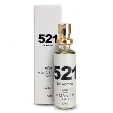 Perfume Amakha Paris 521 For Woman Floral Frutal Parfum Bolso Bolsa