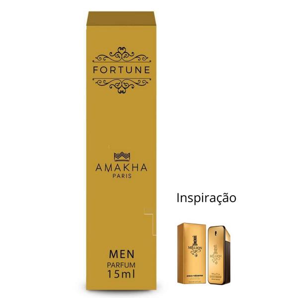 Perfume Amakha Paris Fortune Masculino 15ml