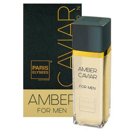 Perfume Amber Caviar For Men Paris Elysees 100ml