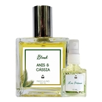 Perfume Aniz & Cássia 100ml Masculino - Blend de Óleo Essencial Natural + Perfume de presente