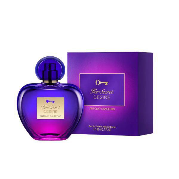 Perfume Antonio Banderas HER Secret Desire EDT Feminino 80ML