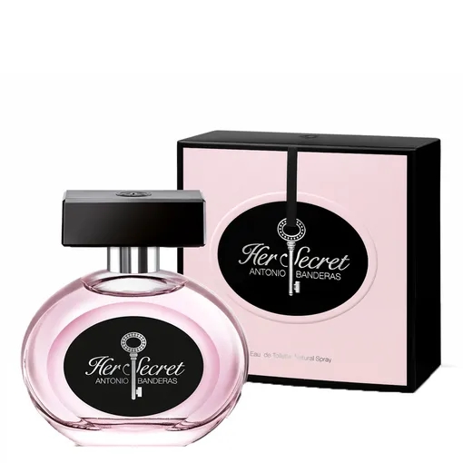 Perfume Antonio Banderas Her Secret Women 50ml Tolette - Antonio Bandeiras