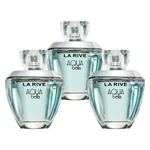 Perfume Aqua Bella La Rive 100ml Edp CX com 3 unidades Atacado
