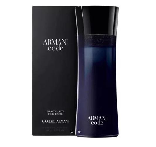 Perfume Armani Code Homme Masculino Giorgio Armani Eau de Toilette 200ml - Incolor - Lojista dos Perfumes