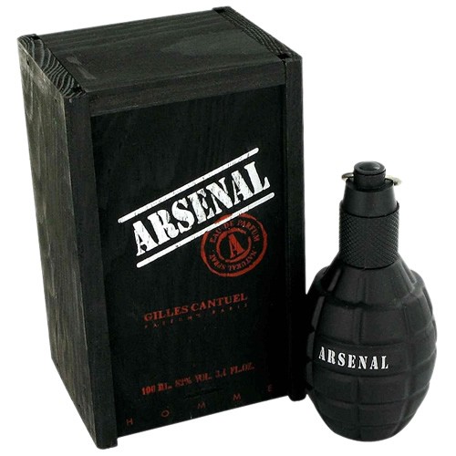 Perfume Arsenal Black 100ml - Gilles Cantuel