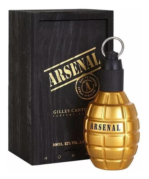 Perfume Arsenal Gold Edp 100ml Masculino - Gilles Cantuel