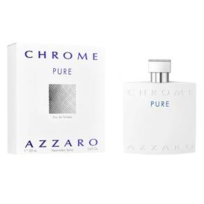 Perfume Azzaro Chrome Pure Masculino Eau de Toilette 100ml