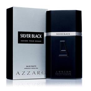 Perfume Azzaro Silver Black Eau de Toilette Masculino - 100ml