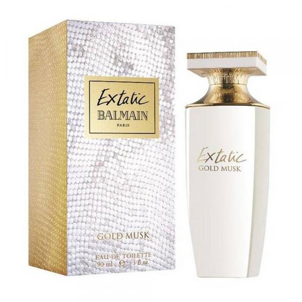 Perfume Balmain Extatic Gold Musk Edt 90Ml