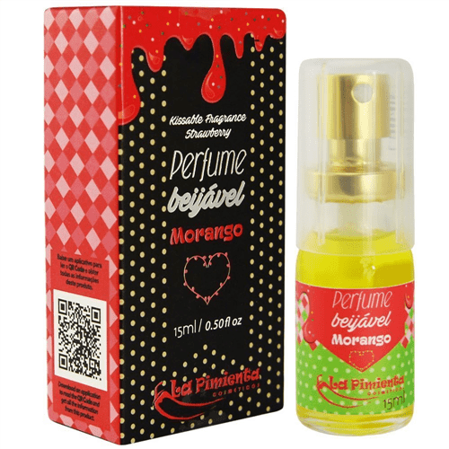 Perfume Beijável La Pimienta - 15Ml (Morango)