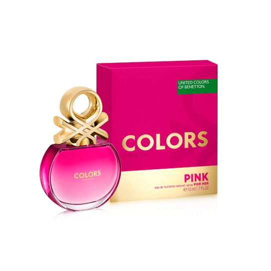 Perfume Benetton Colors Pink Feminino 50ml