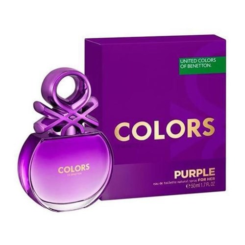 Perfume Benetton Colors Purple Edt Feminino 50Ml