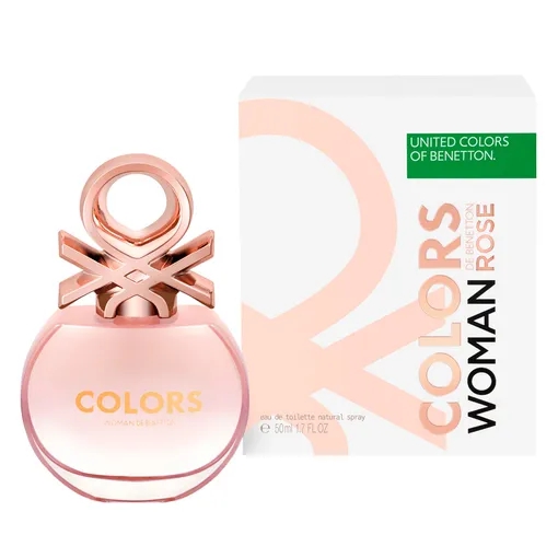 Perfume Benetton Colors Rose Woman 50ml Toilette