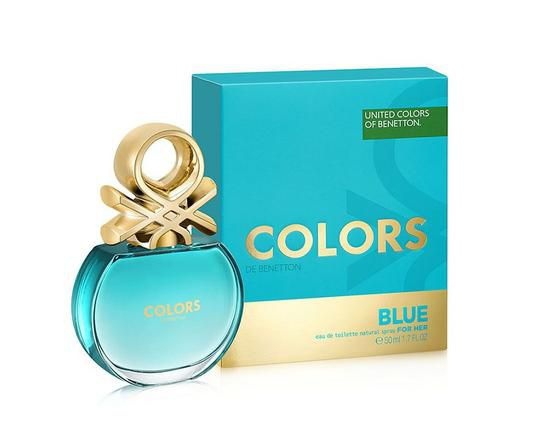 Perfume Benetton United Colors Blue Feminino 50 ML Edt